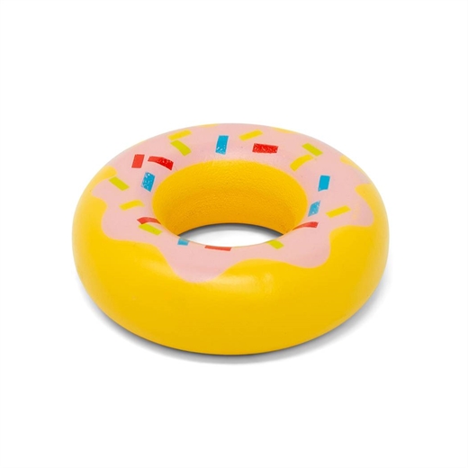 Image of Donut med pink glasur - MaMaMeMo (3649)
